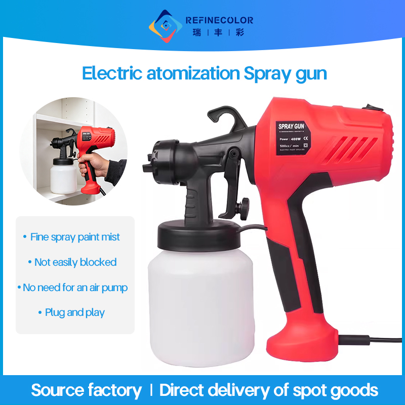 Paint Sprayer For Fence Deck - 리파인컬러 800ML 전동 스프레이건 고출력 가정용