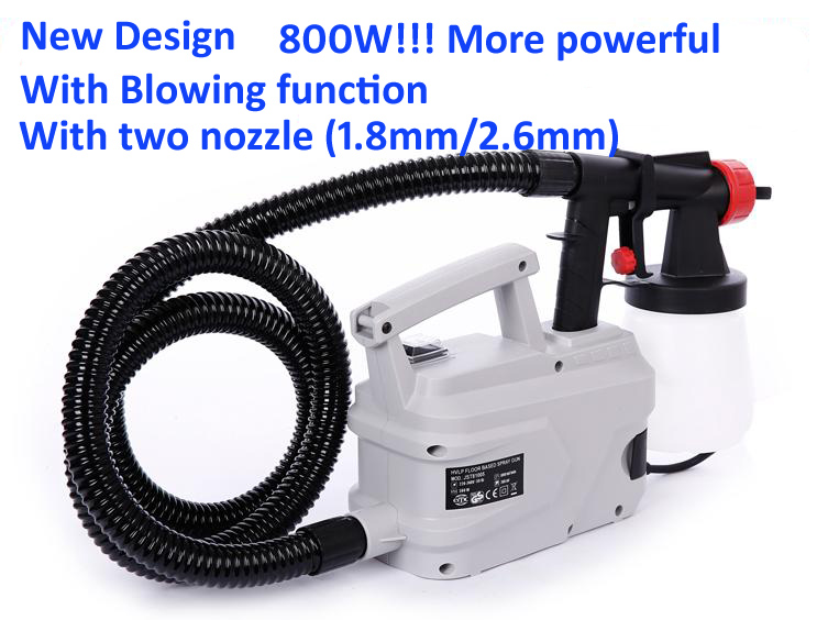 Electric Paint Sprayer 800W - 전기 스프레이건 페인트 스프레이건, DIY 전기