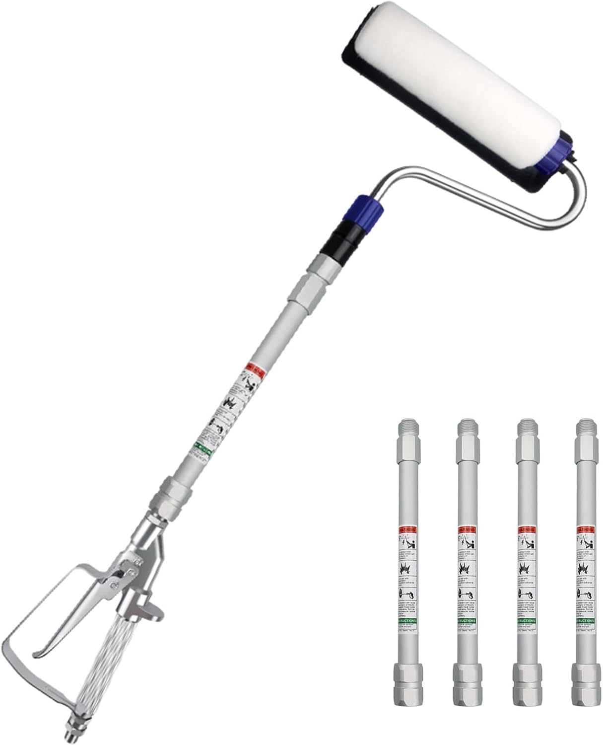 Paint Sprayer Extension Pole - 고압 에어리스 스프레이 건용 에어리스 페인트