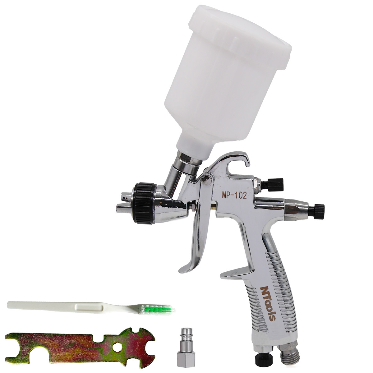 Hvlp Spray Gun Gravity Feed - 미니 스프레이 건 0.5/0.8/1.0/1.2mm 노즐 사이즈