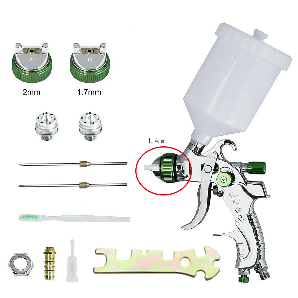 Hvlp Spray Gun Gravity Feed - WENXING Professional HVLP 스프레이 건 1.4