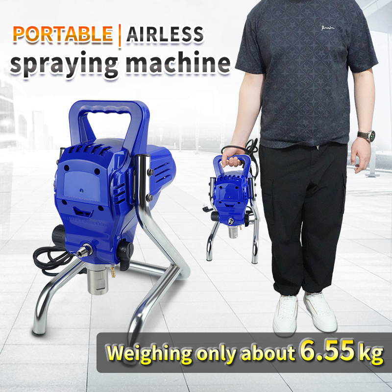 Airless Paint Sprayer 3000Psi - 휴대용 고압 에어리스 스프레이 기계 1850w