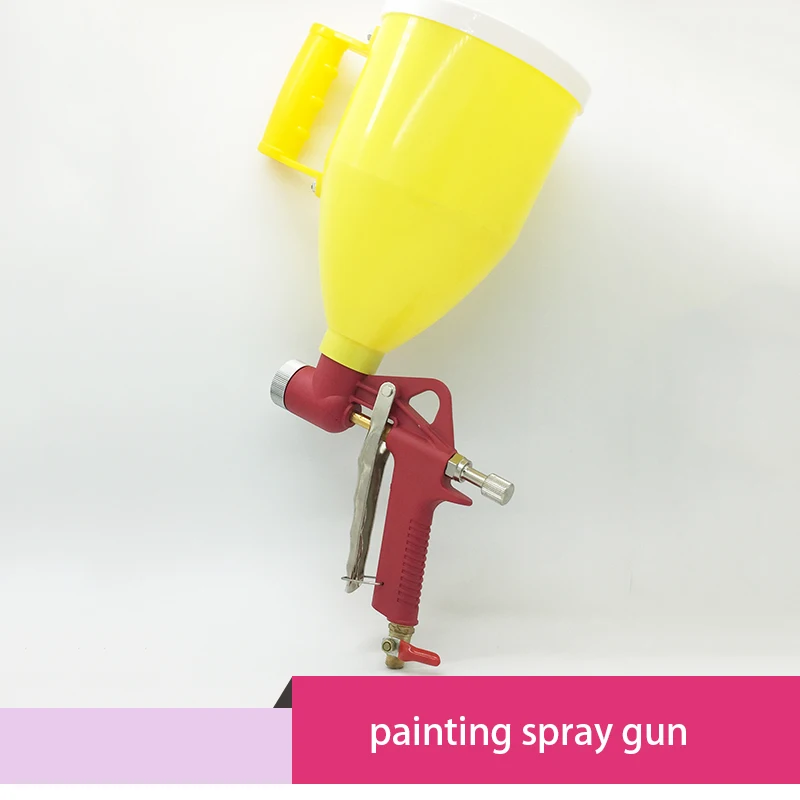 Texture Spray Hopper Gun - 래커 페인팅 스프레이건 에어 호퍼 텍스처