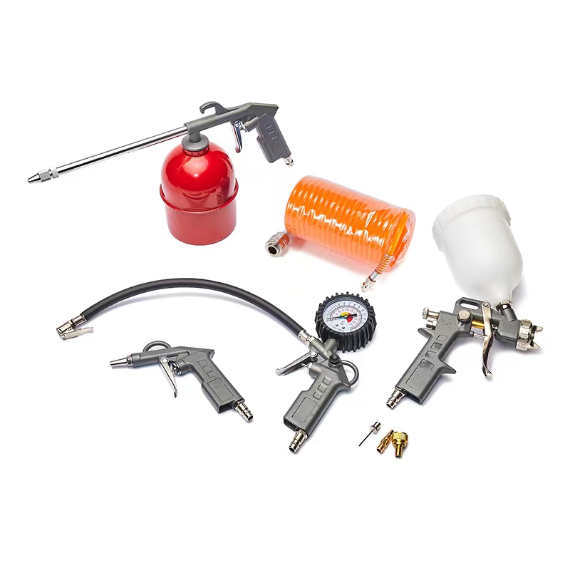 공압 공구 세트, 공기 압축기 공구 키트, 차고 8 개 - Spray Gun Air Compressor Kit 리뷰 및 가격