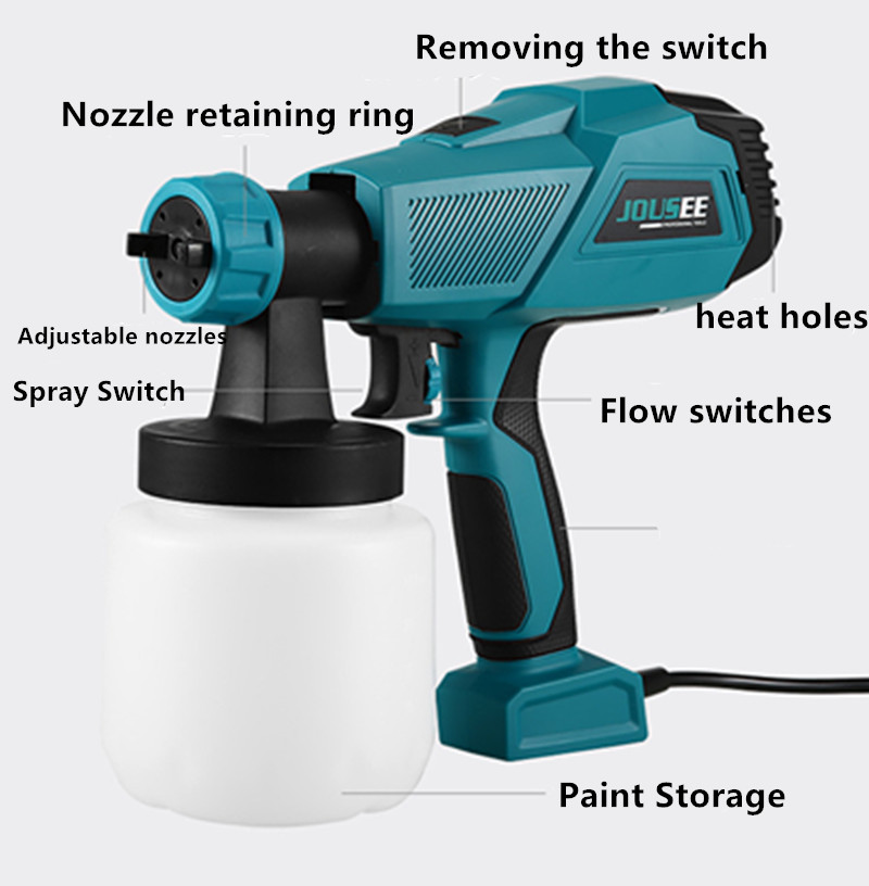 전기 페인트 분무기 페인팅 압축기, 벽 문 창문 울타리 - Electric Paint Sprayer 800W 리뷰 및 가격