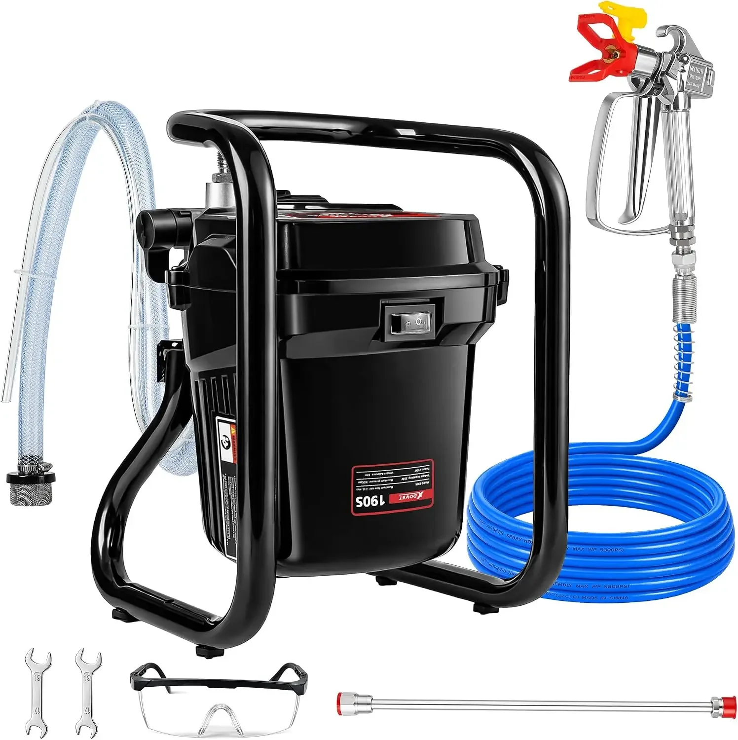 미국 배송 750W 에어리스 페인트 분사기 1개 |   - Airless Paint Sprayer 3000Psi 리뷰 및 가격