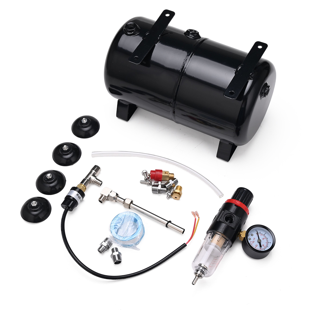 에어 컴프레서용 에어 저장 탱크 키트, 빈번한 시동을  - Spray Gun Air Compressor Kit 리뷰 및 가격