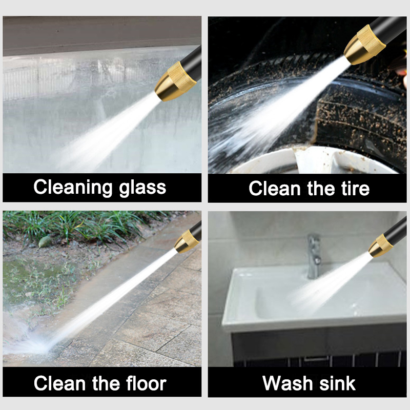 고압 물총 물 스프레이 건 키트 자동차 스프링클러 폼  - Spray Gun Cleaning Kit 리뷰 및 가격