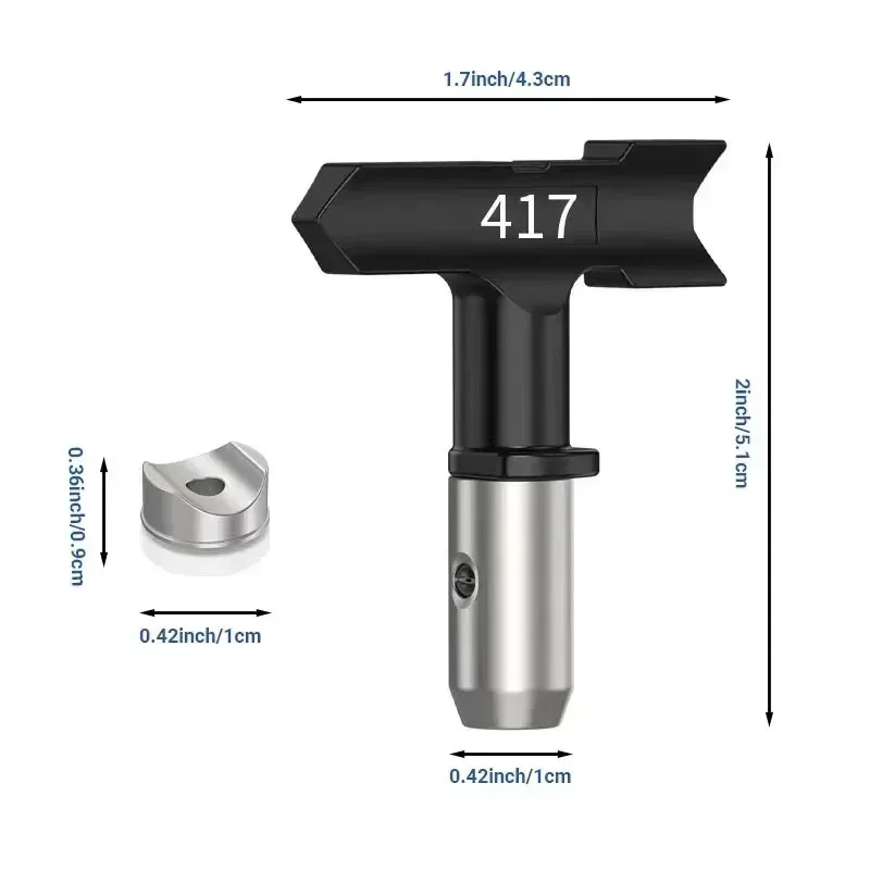 에어리스 페인트 스프레이 노즐용 탑스프레이 팁, 에어리 - Paint Sprayer Nozzle Kit 리뷰 및 가격