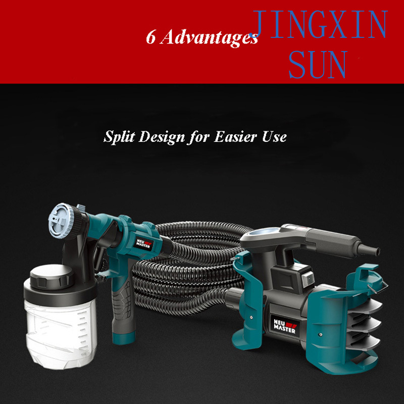 2.5mm 노즐 스프레이 건 800W 고출력 전기 페인 - Electric Paint Sprayer 800W 리뷰 및 가격
