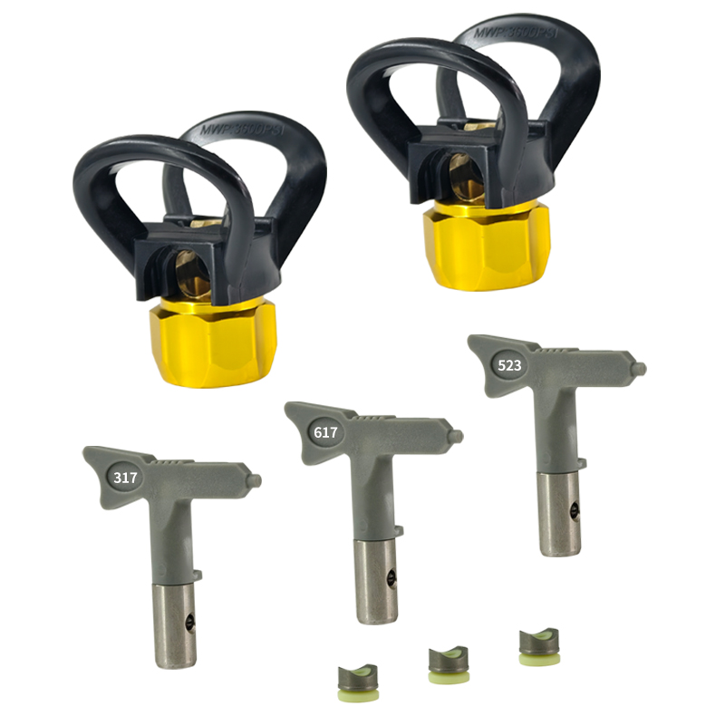 에어리스 페인트 노즐 세트 가역 스프레이 팁 에어리스  - Paint Sprayer Nozzle Kit 리뷰 및 가격