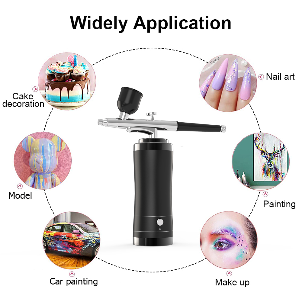 에어 브러시 무선 에어 브러시 키트 (압축기 포함) 페 - Airbrush Kit Compressor 리뷰 및 가격