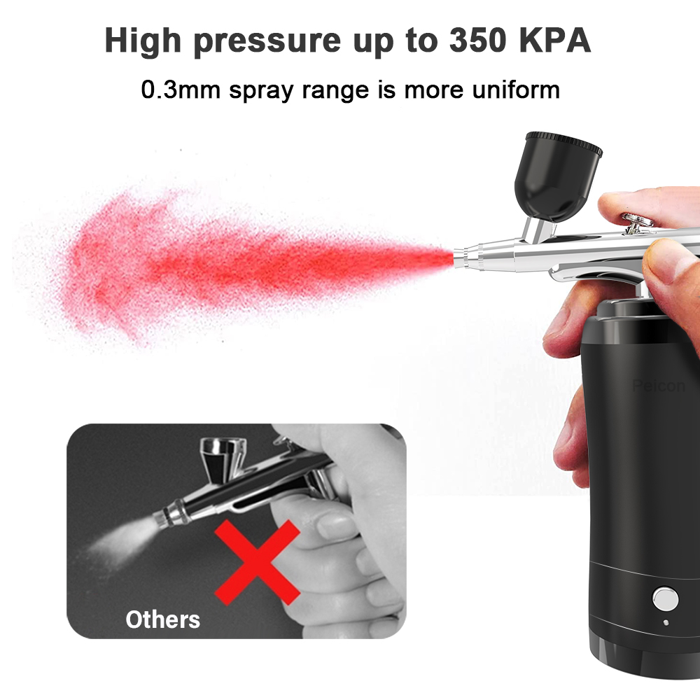 에어 브러시 무선 에어 브러시 키트 (압축기 포함) 페 - Airbrush Kit Compressor 리뷰 및 가격