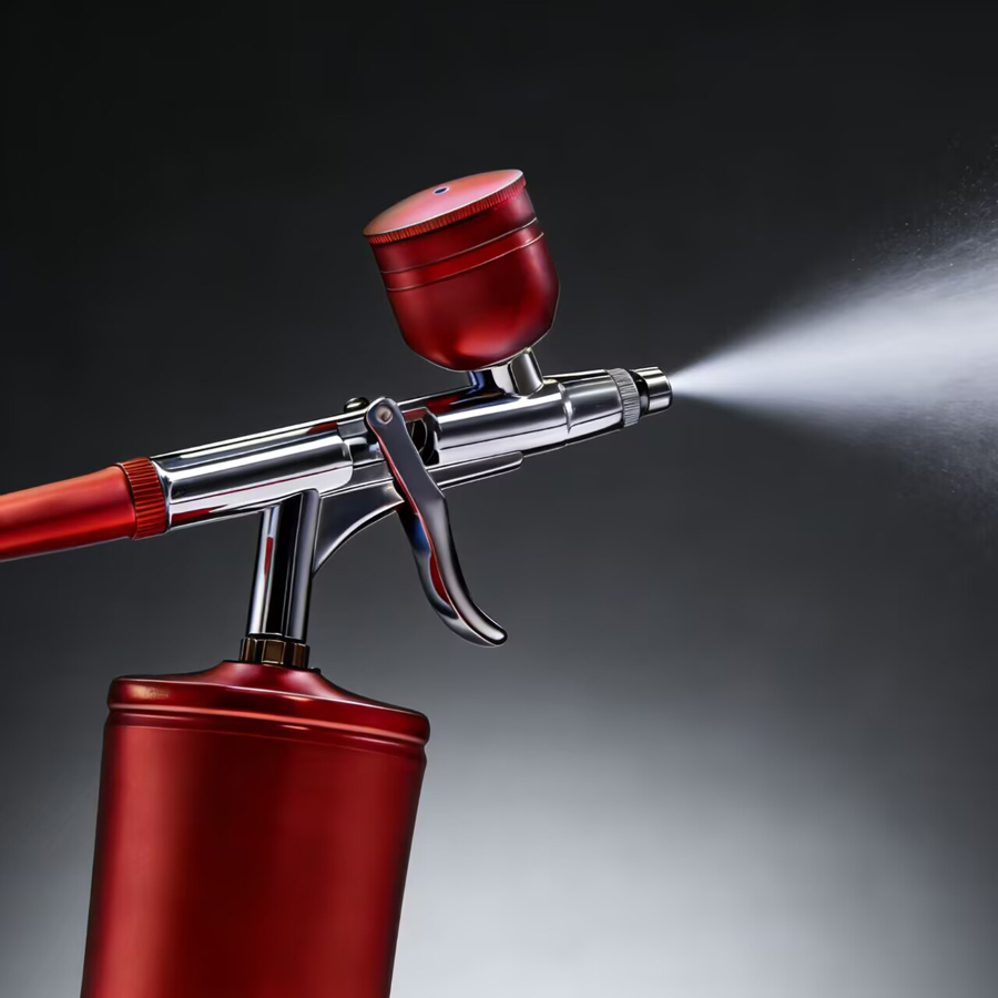 휴대용, 충전식, 무선 에어브러시. 압축기와 함께 제공 - Airbrush Kit Compressor 리뷰 및 가격