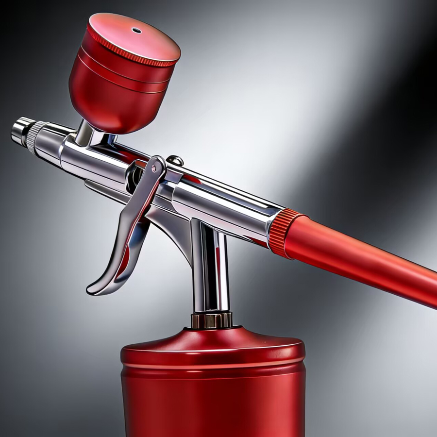 휴대용, 충전식, 무선 에어브러시. 압축기와 함께 제공 - Airbrush Kit Compressor 리뷰 및 가격