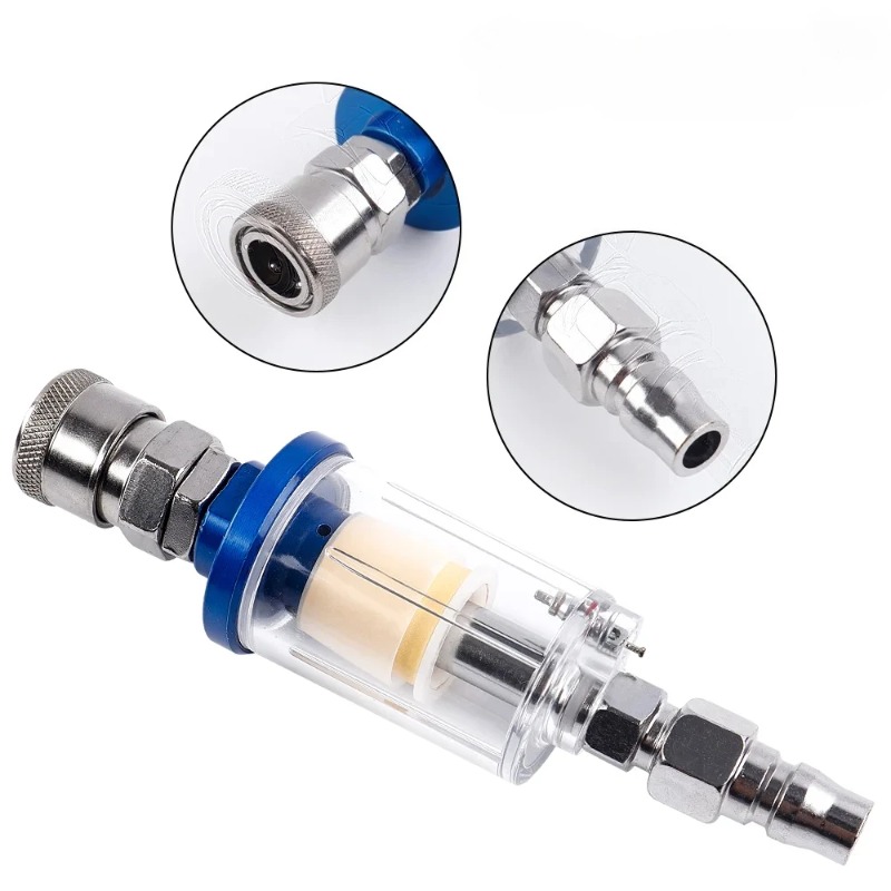 에어 오일 워터 분리기 필터 키트 1/4'' 나사산 습 - Spray Gun Air Compressor Kit 리뷰 및 가격