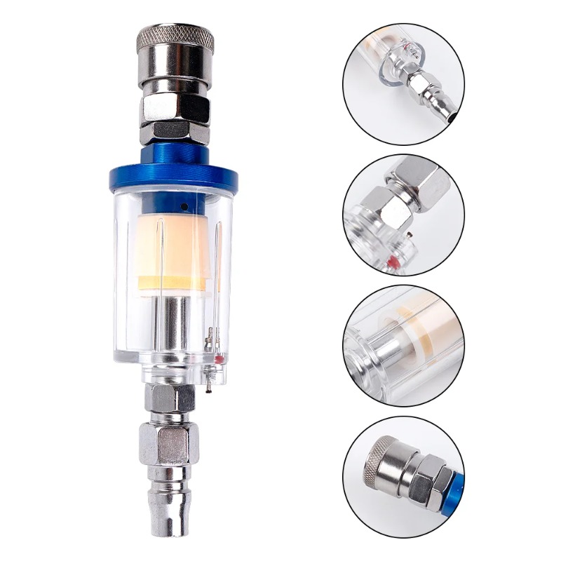 에어 오일 워터 분리기 필터 키트 1/4'' 나사산 습 - Spray Gun Air Compressor Kit 리뷰 및 가격