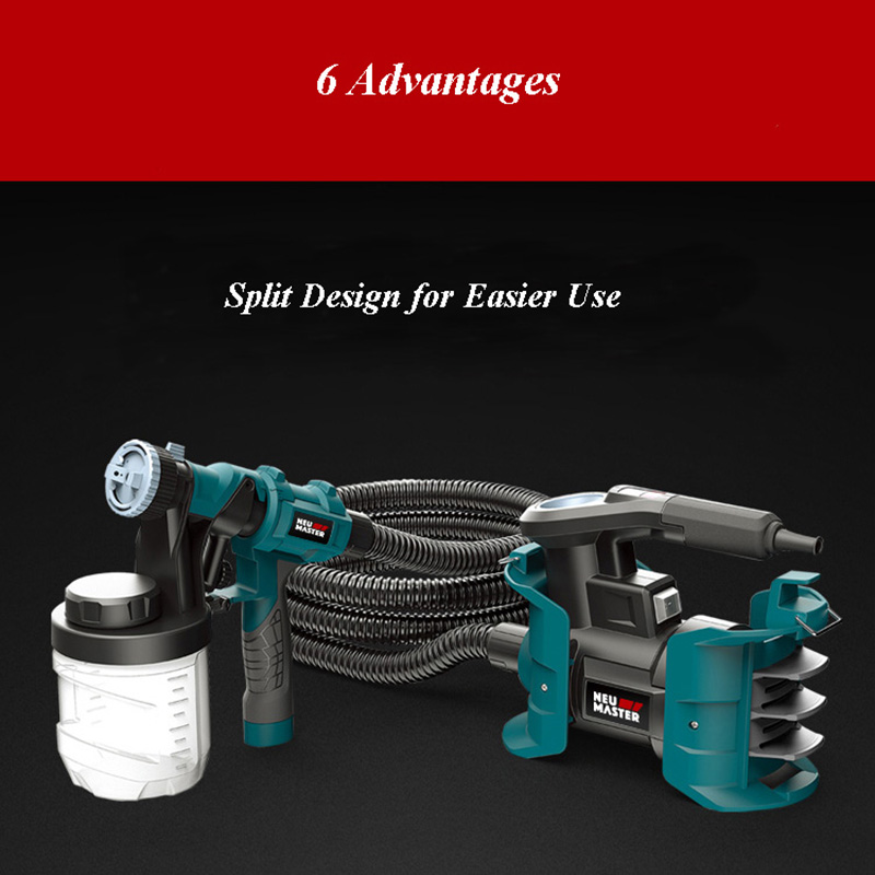 2.5mm 노즐 스프레이 건 800W 고출력 전기 페인 - Electric Paint Sprayer 800W 리뷰 및 가격