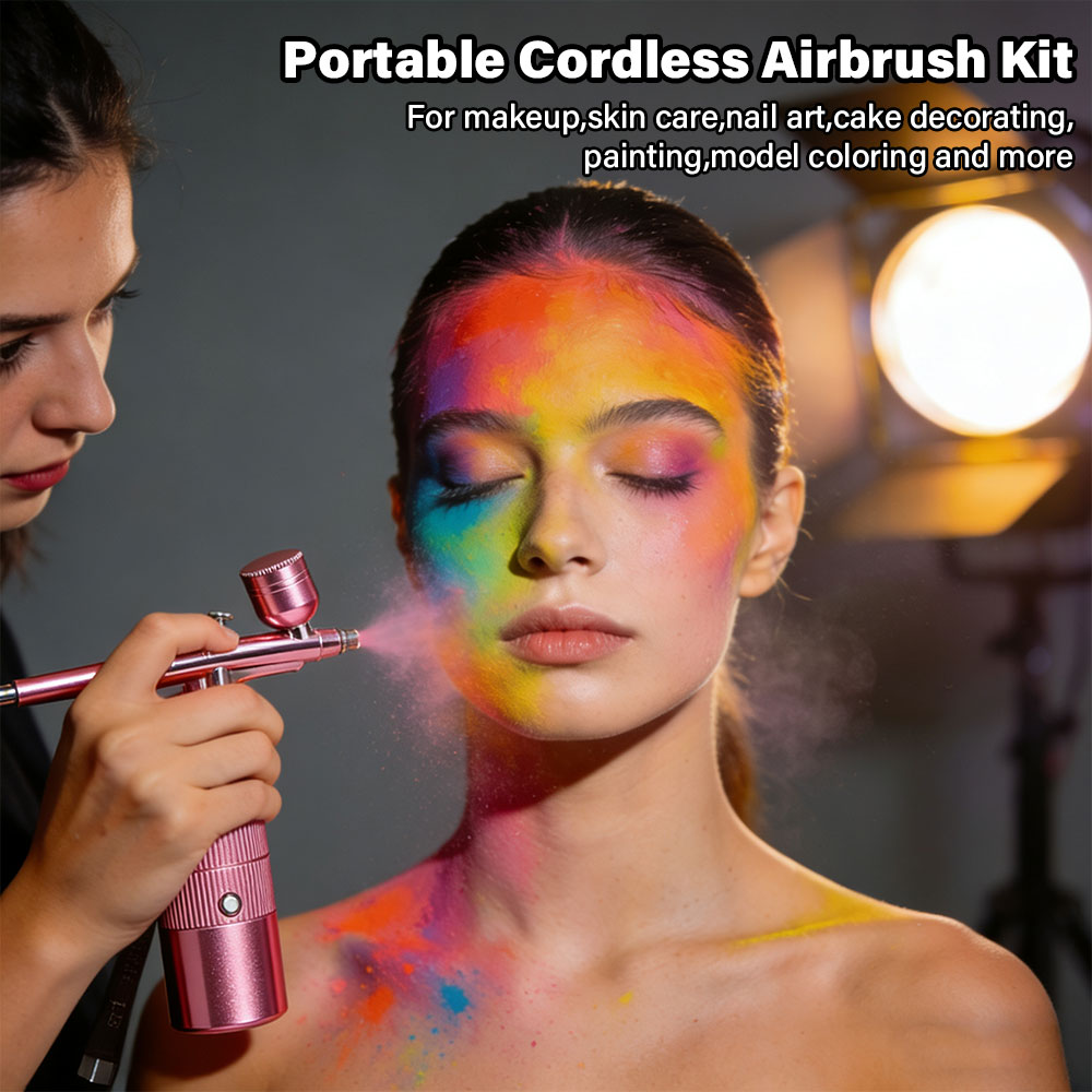 충전식 에어브러시 컴프레서 키트 에어 브러시 스프레이  - Airbrush Kit Compressor 리뷰 및 가격