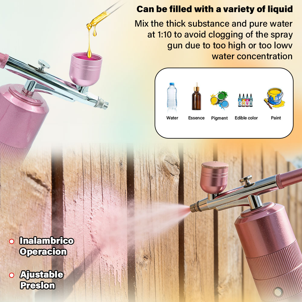 충전식 에어브러시 컴프레서 키트 에어 브러시 스프레이  - Airbrush Kit Compressor 리뷰 및 가격