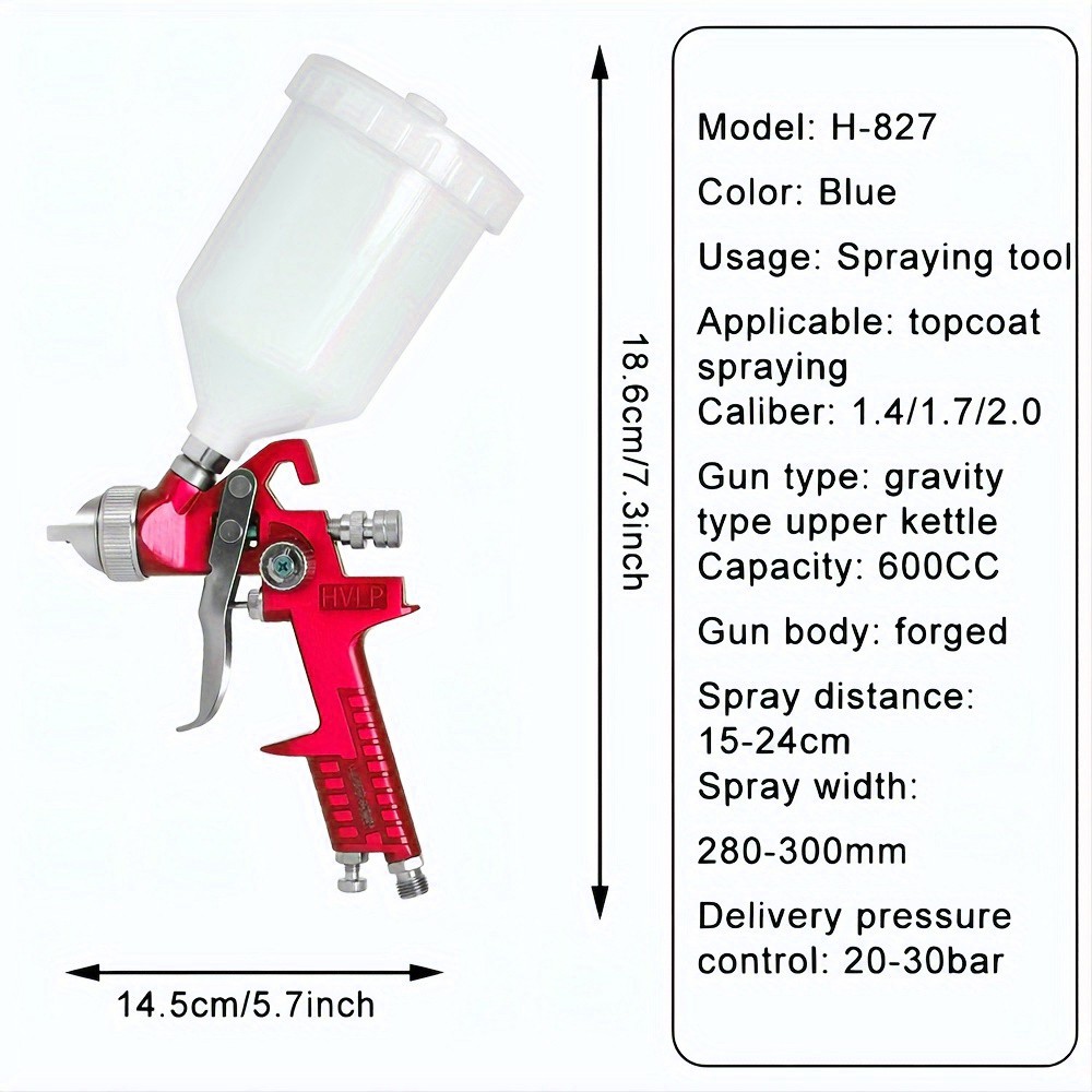 1.4mm 1.7mm 2.0mm 전문가용 HVLP 스프 - Hvlp Spray Gun Gravity Feed 리뷰 및 가격