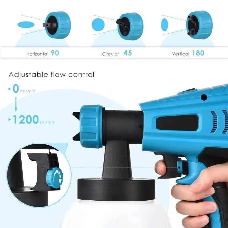 800W 및 550W 전기 페인트 건용 페인트 분무기  - Electric Paint Sprayer 800W 리뷰 및 가격