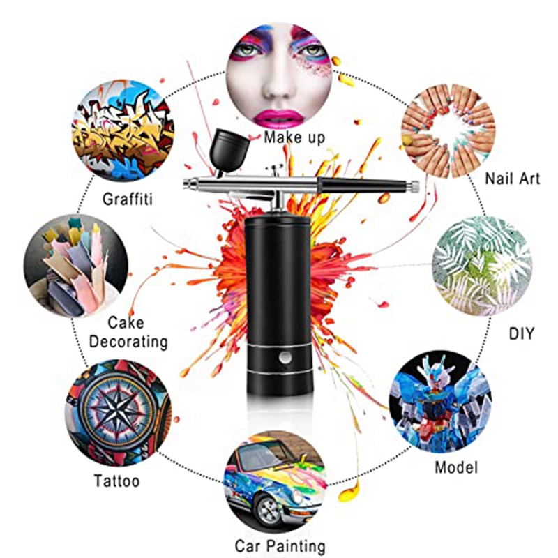 에어브러시 키트 충전식 무선 에어브러시 컴프레서, 30 - Airbrush Kit Compressor 리뷰 및 가격