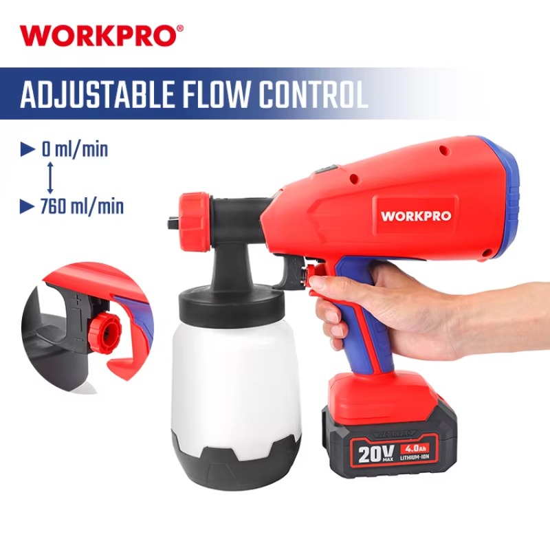 20V 무선 페인트 분무기, 휴대용 전동 페인트 스프레 - Cordless Paint Sprayer 20V 리뷰 및 가격