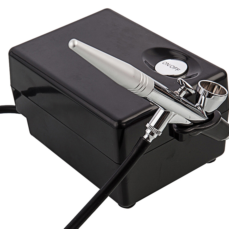 케이크 매니큐어를위한 휴대용 BT16 분무기 메이크업  - Spray Gun Air Compressor Kit 리뷰 및 가격