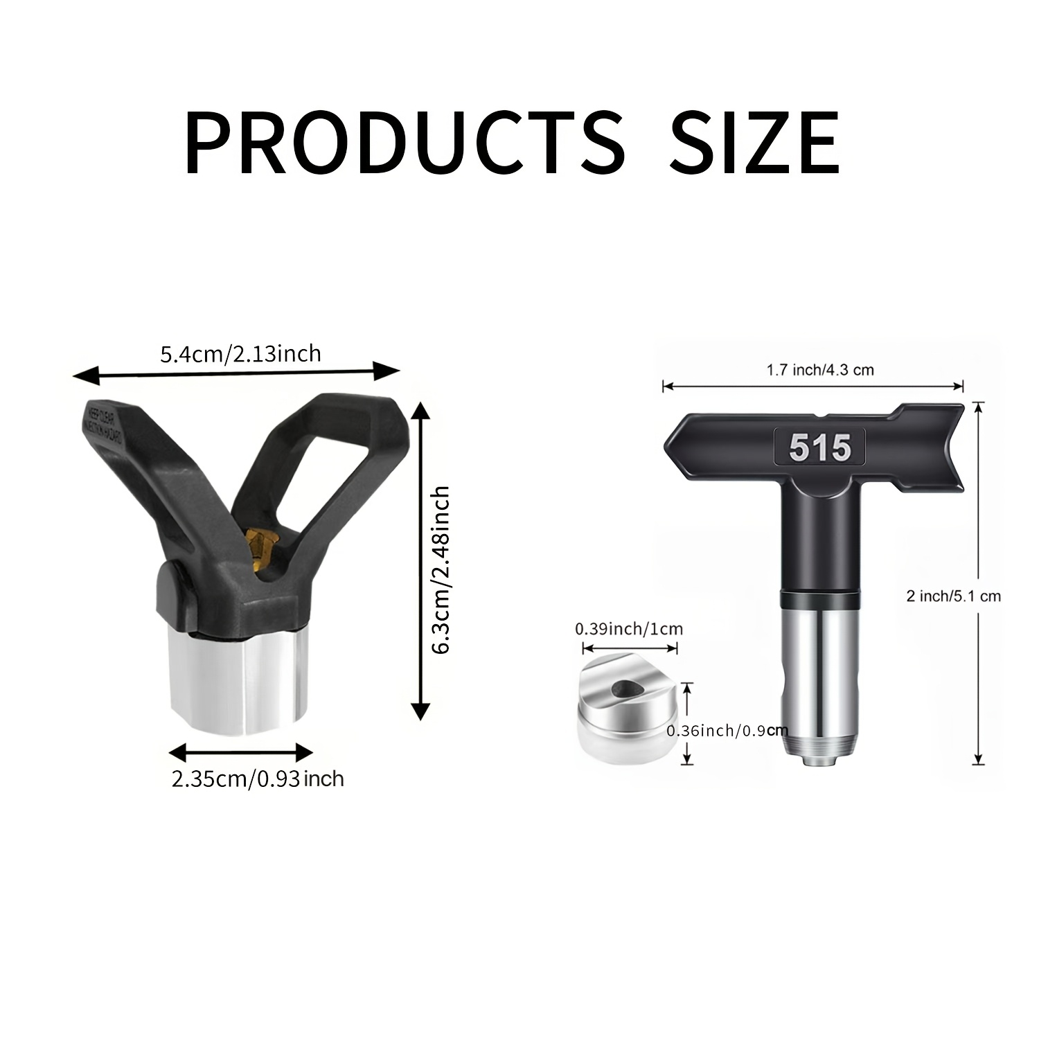 팁 가드 및 필터가 포함된 에어리스 페인트 스프레이 팁 - Paint Sprayer Nozzle Kit 리뷰 및 가격