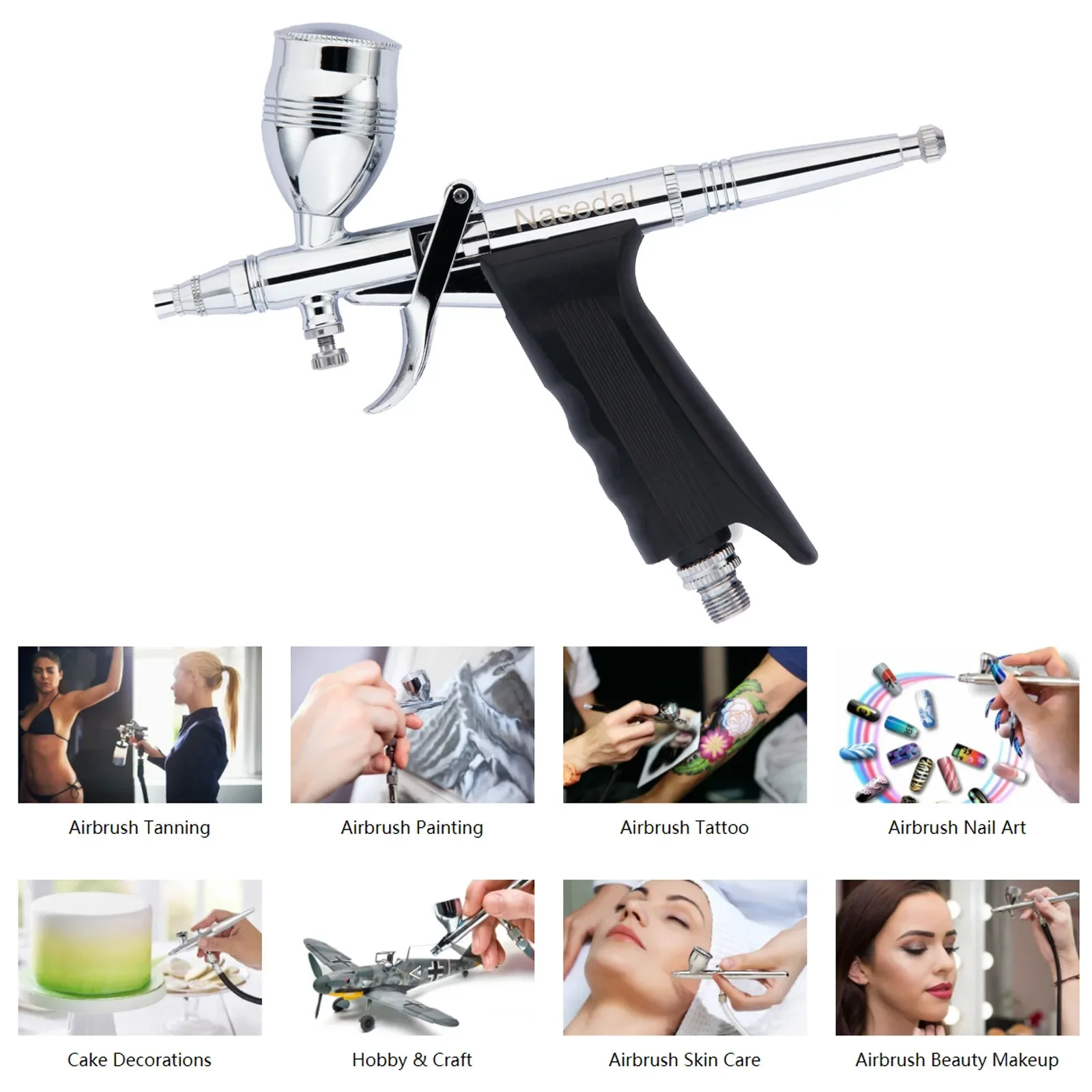 나세달 에어브러시 에어 컴프레서 키트 자동 정지 40p - Spray Gun Air Compressor Kit 리뷰 및 가격