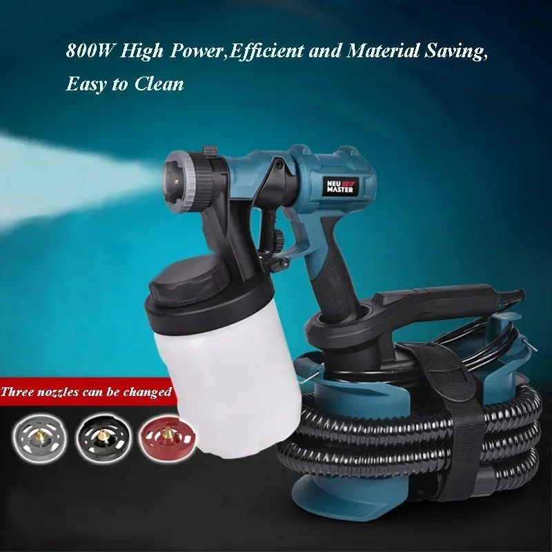 새로운 2.5mm 노즐 스프레이 건 800W 고출력 가 - Electric Paint Sprayer 800W 리뷰 및 가격