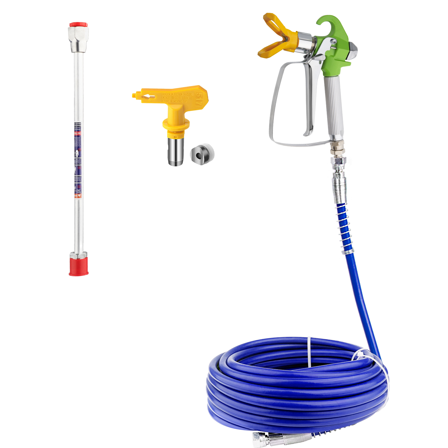 스프레이 건, 15m 호스, 30cm 연장관 및 노즐이 - Paint Sprayer Nozzle Kit 리뷰 및 가격